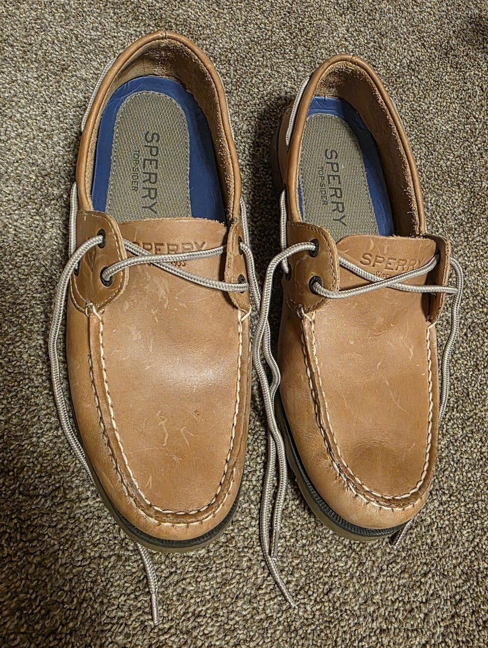 Sperry Top Sider Men's Leather Shoes Size 10